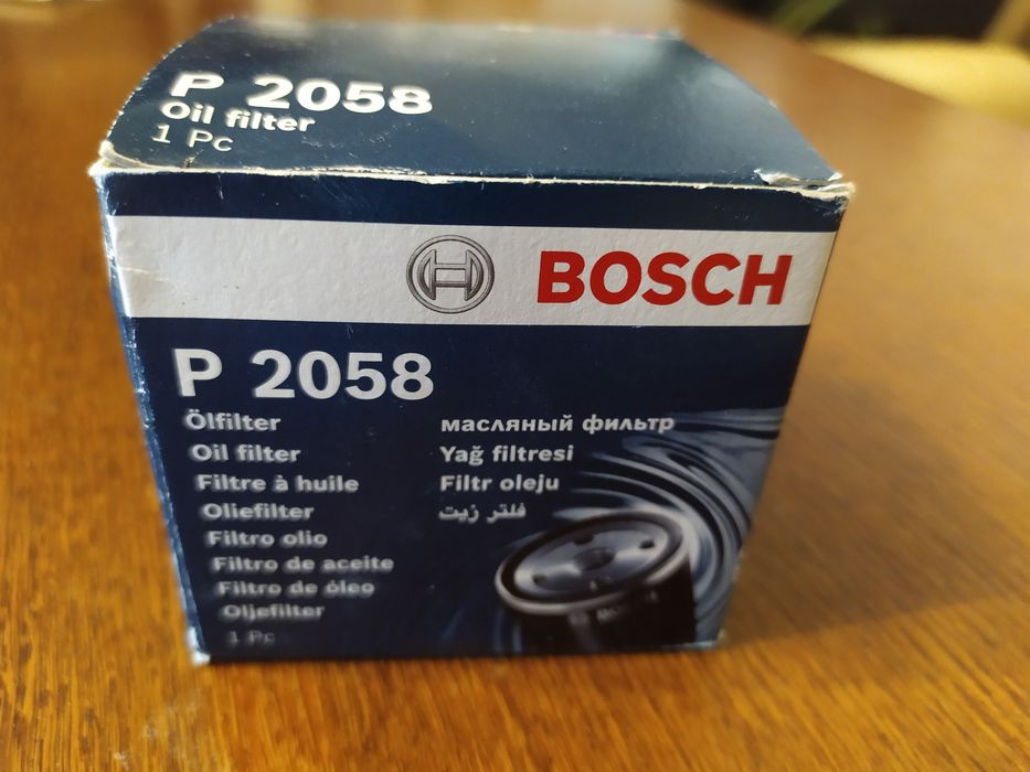Filtr oleju Bosch P 2058