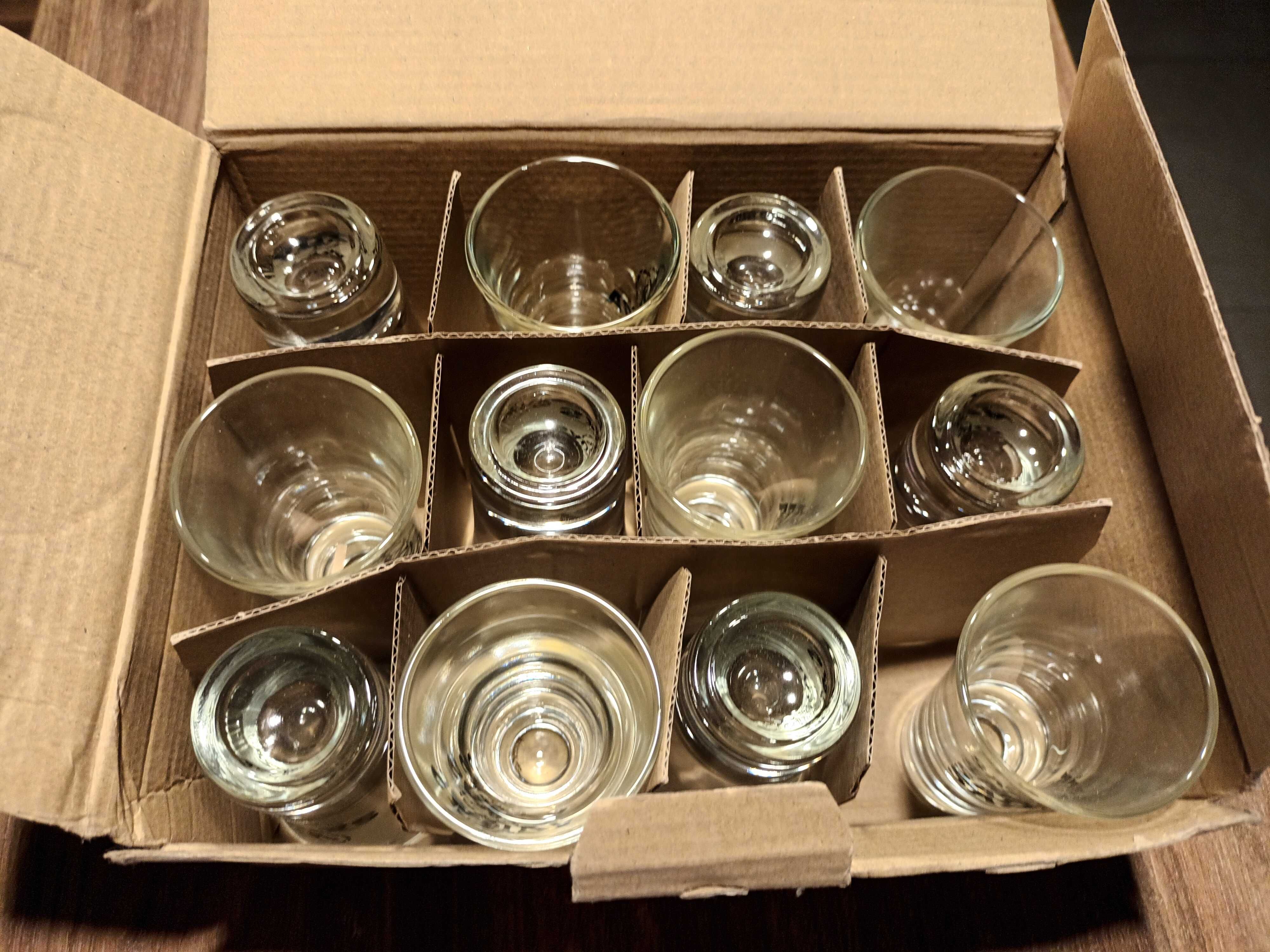 Zestaw kieliszków do tequili SAUZA 50 ml. zestaw 6 lub 12 szt. NOWE