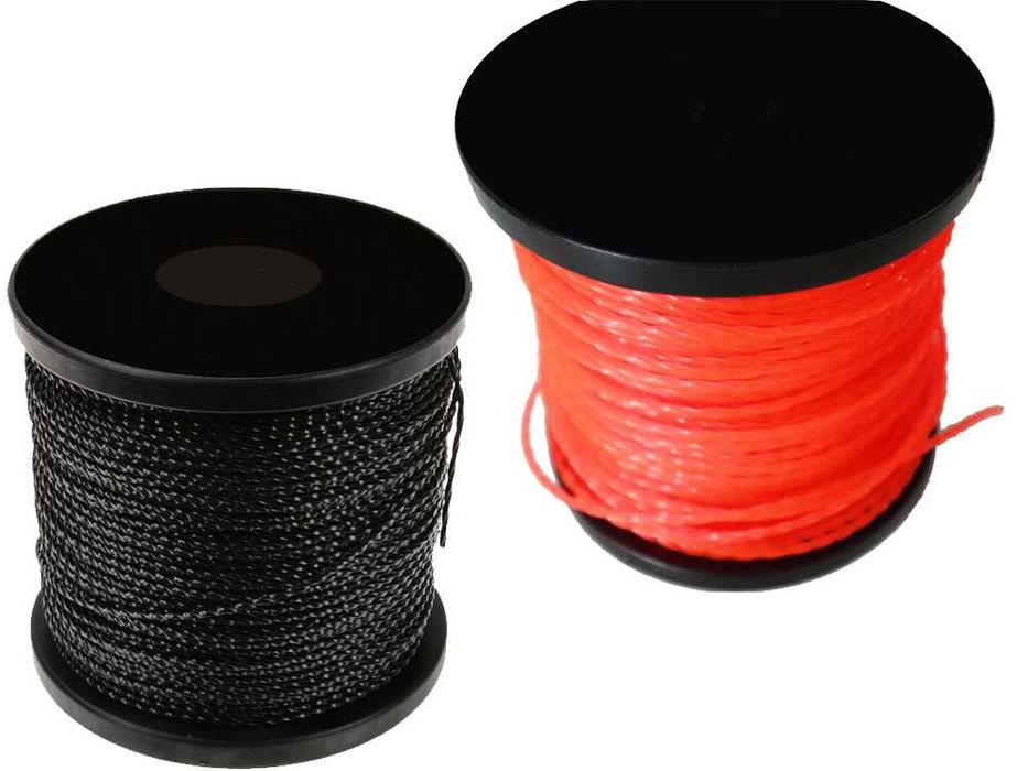 Żyłka do kosy spalinowej przekrój karbowany skręcony cicha 2,4mm 100m