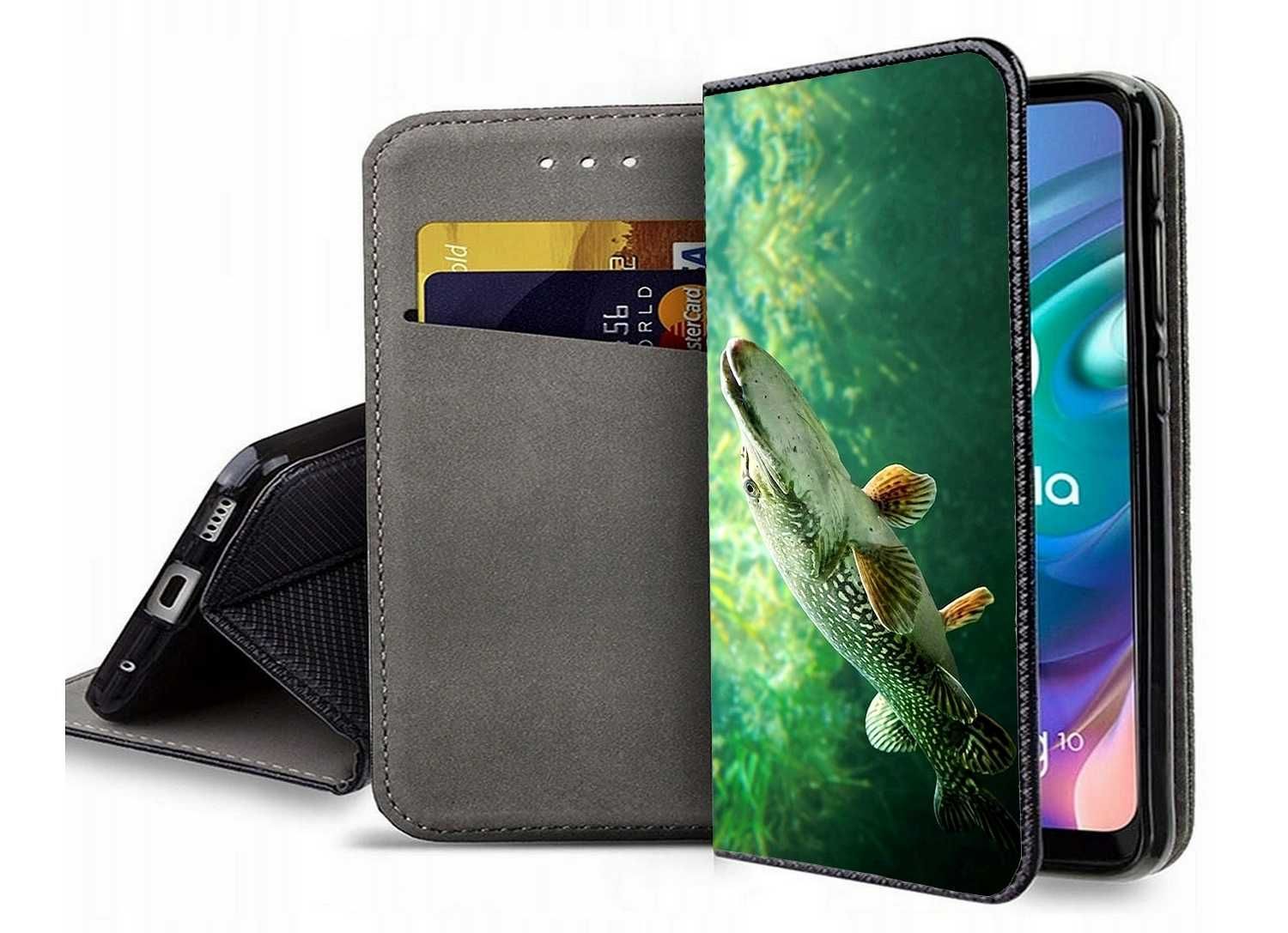 Etui zamykane wędkarskie iPhone Samsung Huawei Xiaomi Motorola