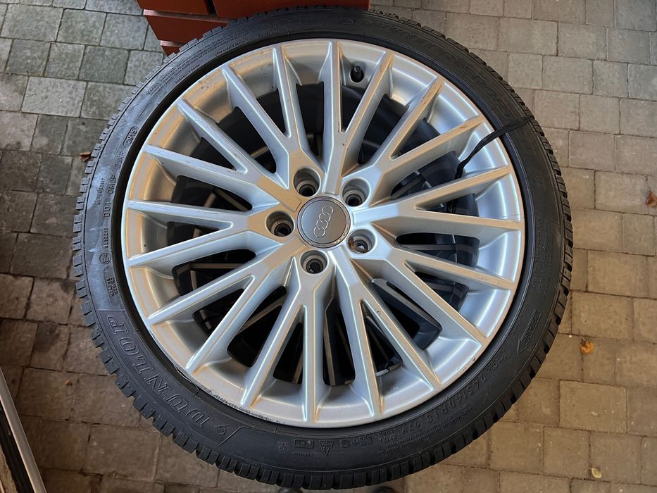 Koła Zima Audi A3 VW Skoda Seat 18" 5x112 ET50 8,5J Dunlop 245/40 R18