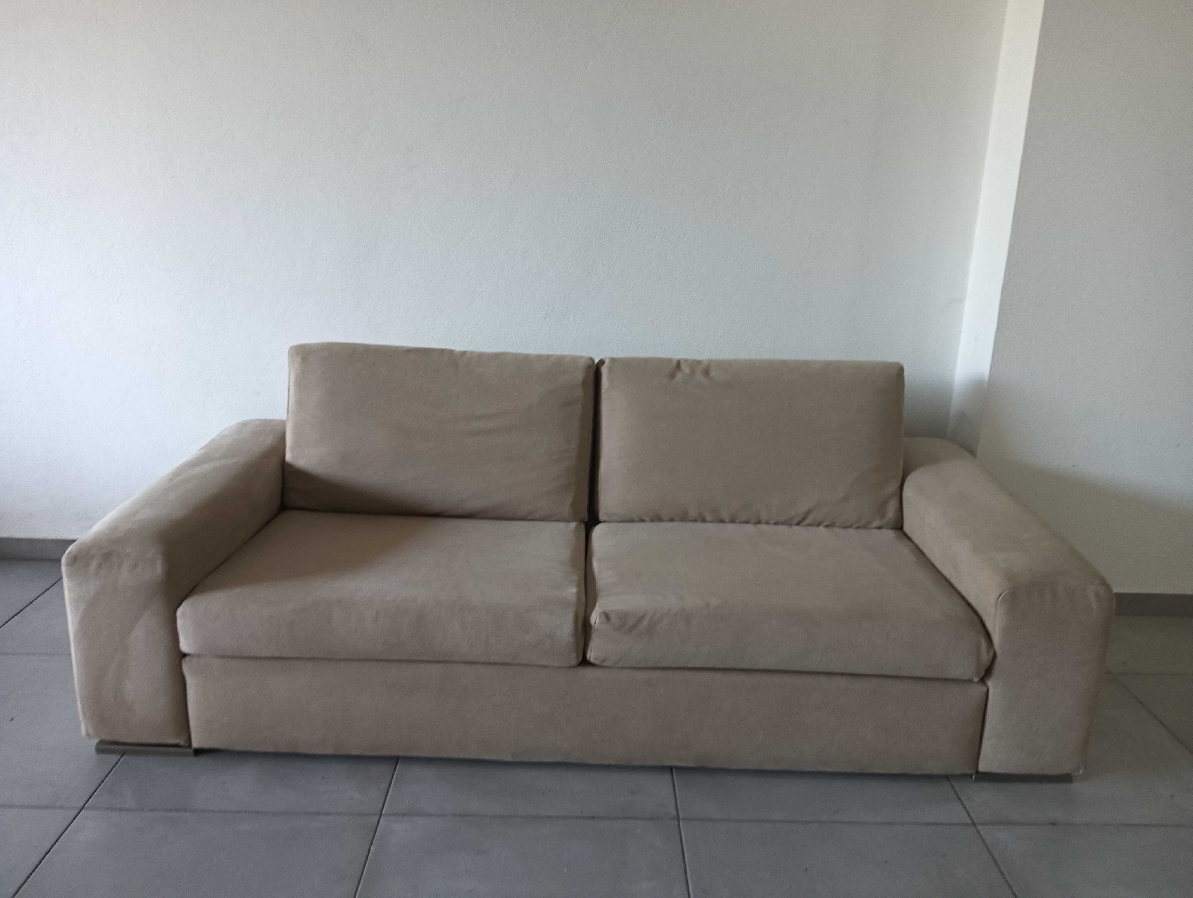 Sofá goodpel em tecido 2,16mx1m