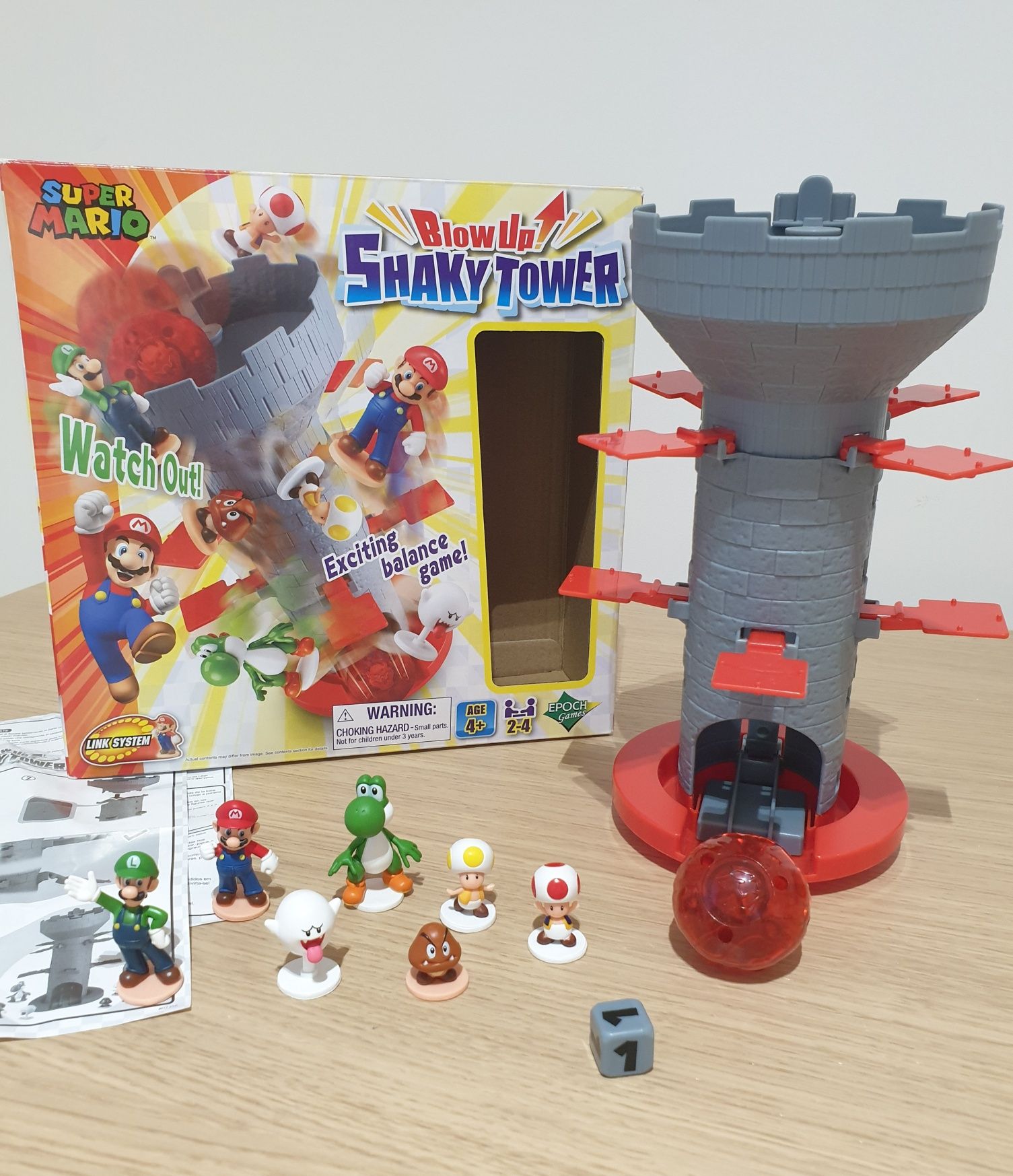 Gra zręcznościowa SUPER MARIO Rozchwiana wieża