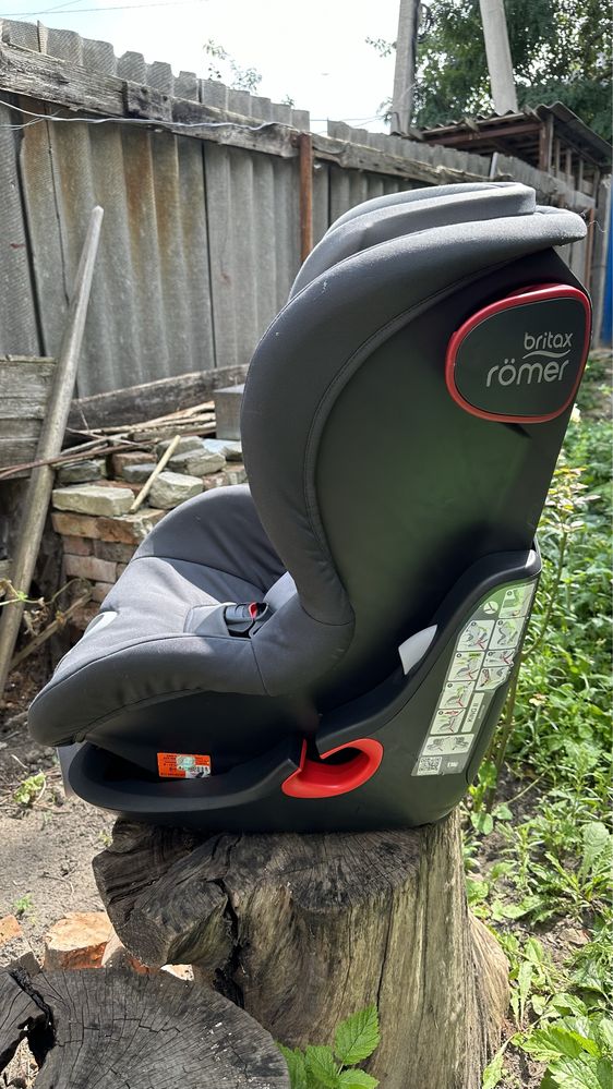 Britax-Romer King II BR Black series Storm Grey