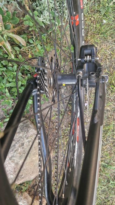 Rower CUBE doskonały stan, 27 przełożeń Shimano Deore, felgi Schwalbe