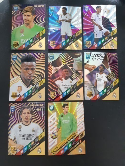 Limited Premium Gold 2024 karty piłkarskie PANINI FIFA 365 z 2024r.
