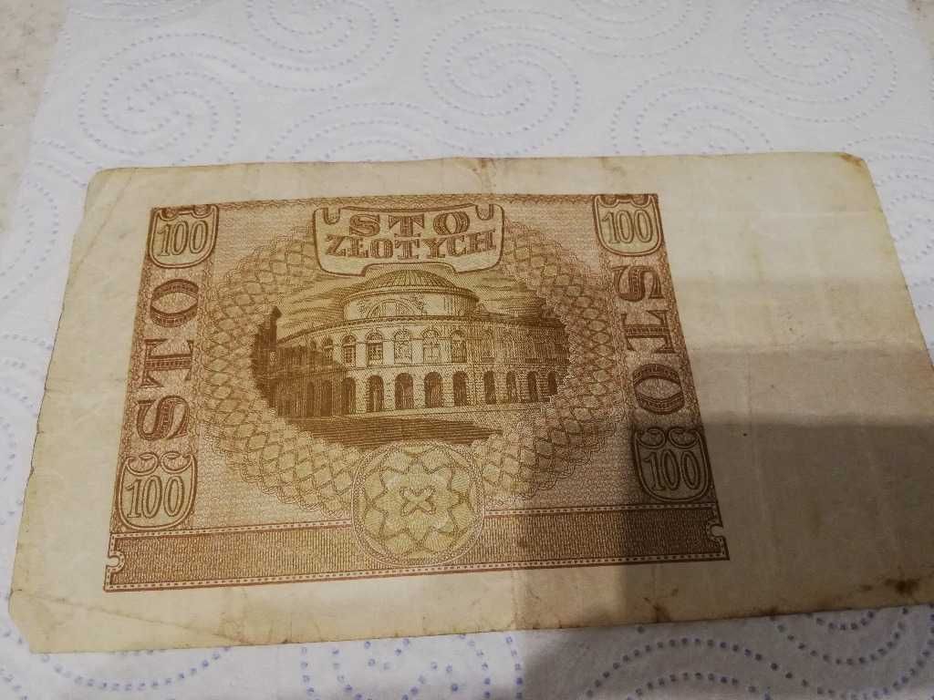 Banknot 100 zł 1940
