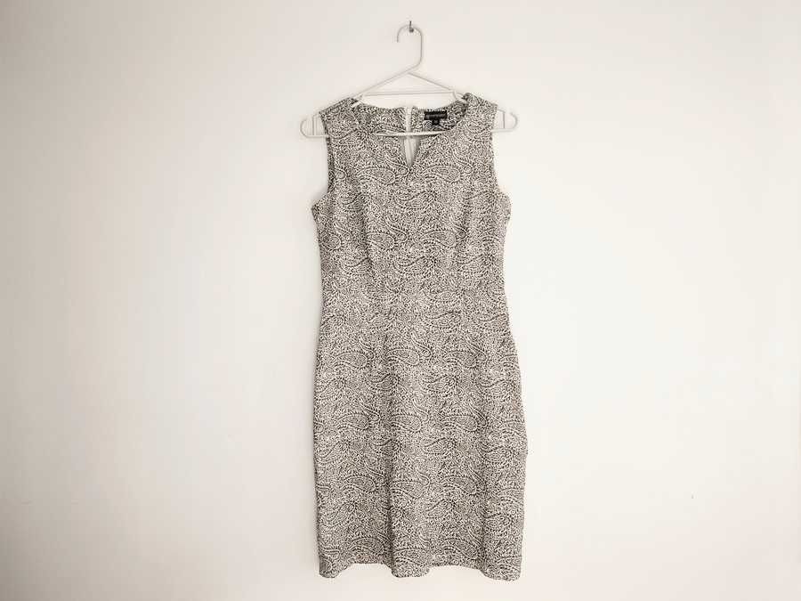 greenpoint * sukienka ołówkowa dopasowana taliowana wzory * 36 S