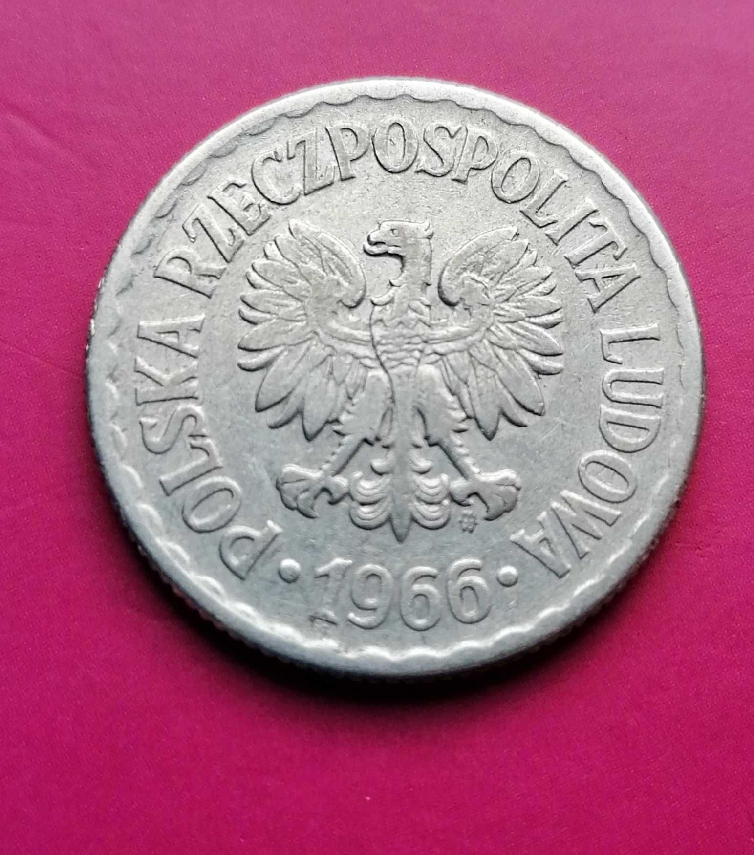 Monety PRL 1 zł 1966