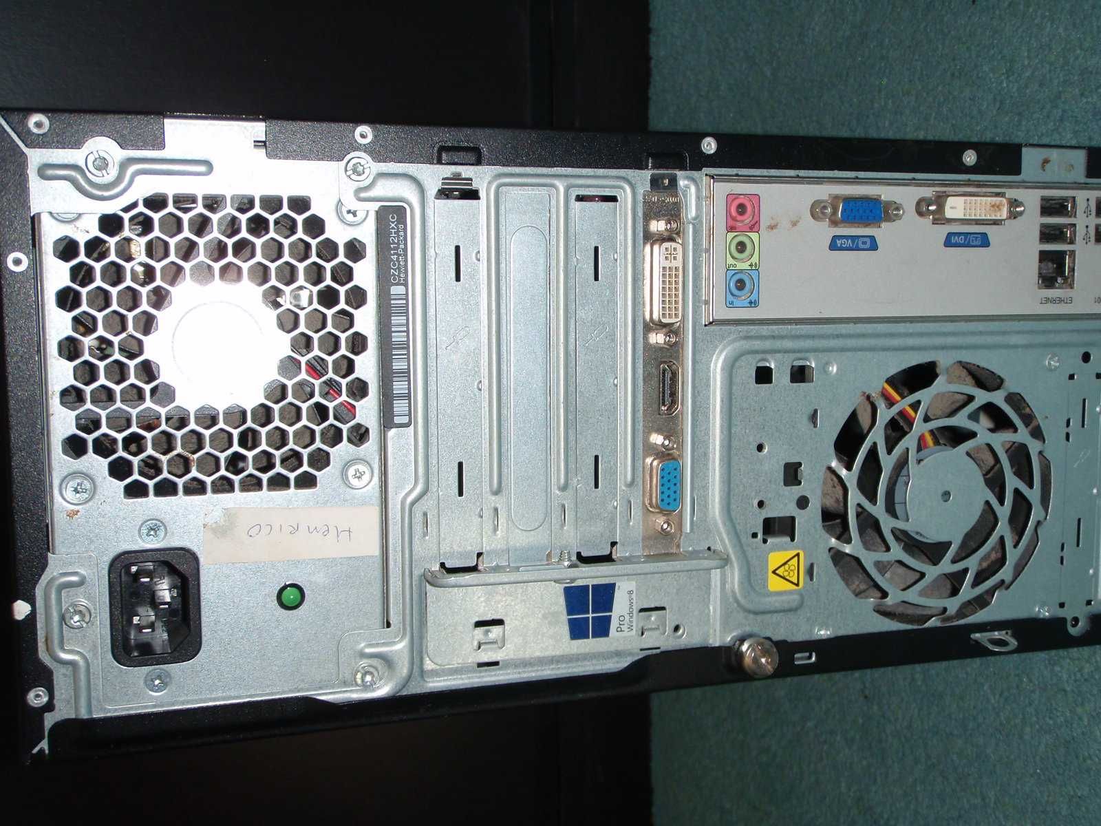 Komputer HP Intel Core I3 3.40GHz, 500GB  NVIDIA GeForce210
