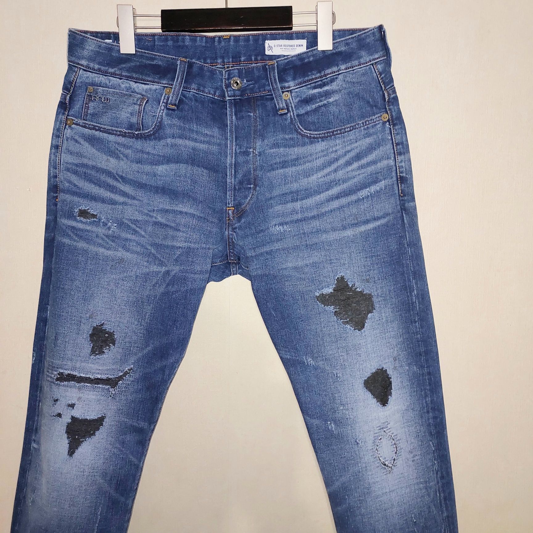 W33 L32 G-STAR RAW RL Selvedge denim крутейшие джинсы купить недорого