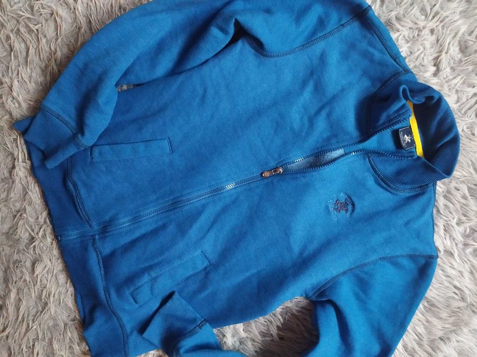 Bluza męska Beverly Hills Polo Club S niebieska