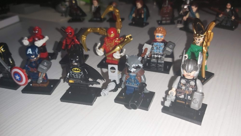 Новые фигурки Marvel - для lego лего