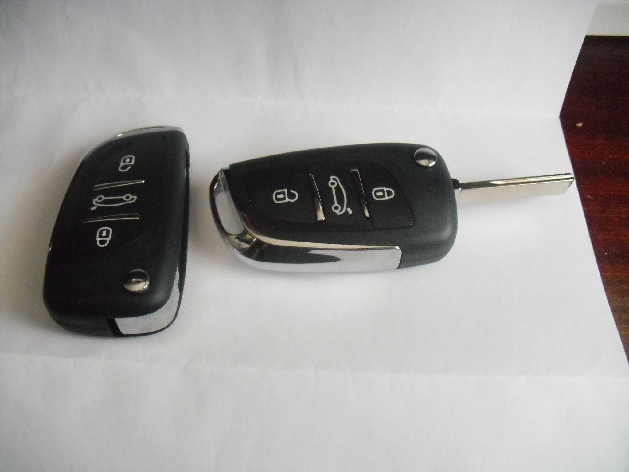 chave com comando 3 botoes para BMW / RENAULT / ETC.