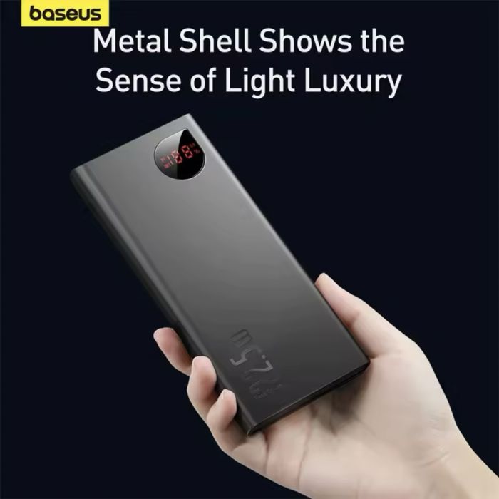 Павербанк Baseus 22.5w 10000 mAh Adaman Metal Fast Charge
