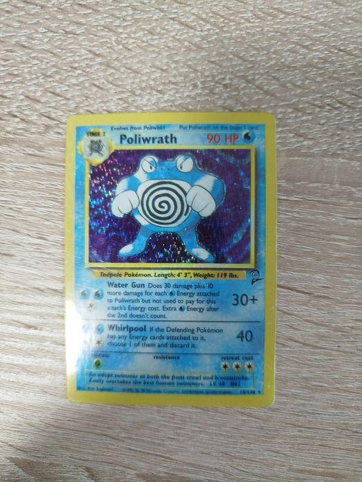 Carta brilhante Pokémon  - raridade!