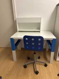 Conjunto Secretaria e cadeira criança ikea