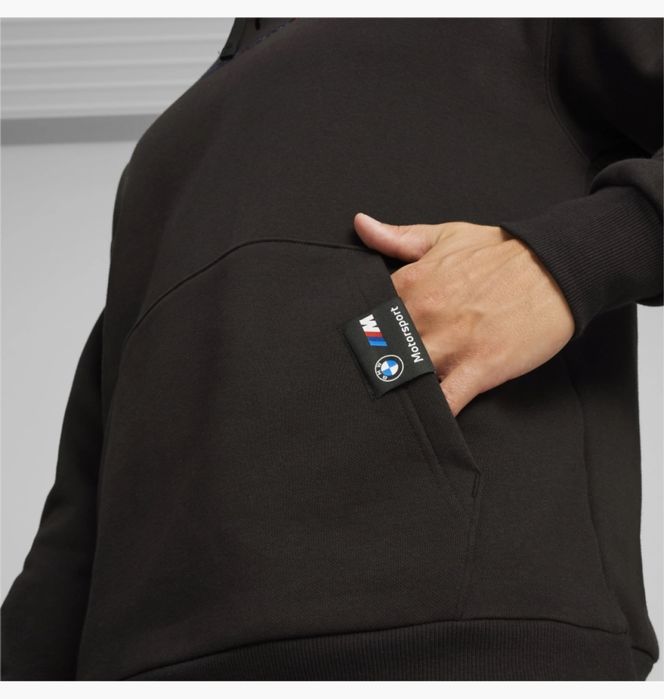 Чоловіча кофта худі PUMA BMW M MOTORSPORT BLACK 624159-01