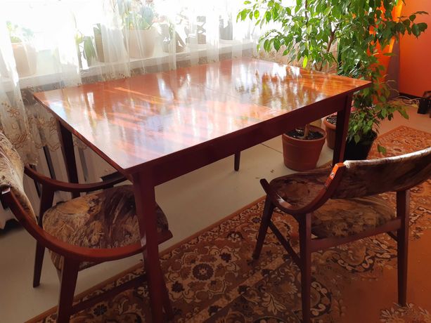 Stół drewniany duży rozkładany 120x80/160