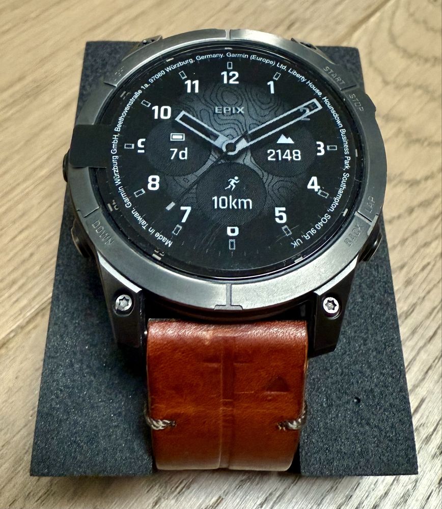 Garmin Epix (Gen 2) 47mm Sapphire Titanium (komplet)