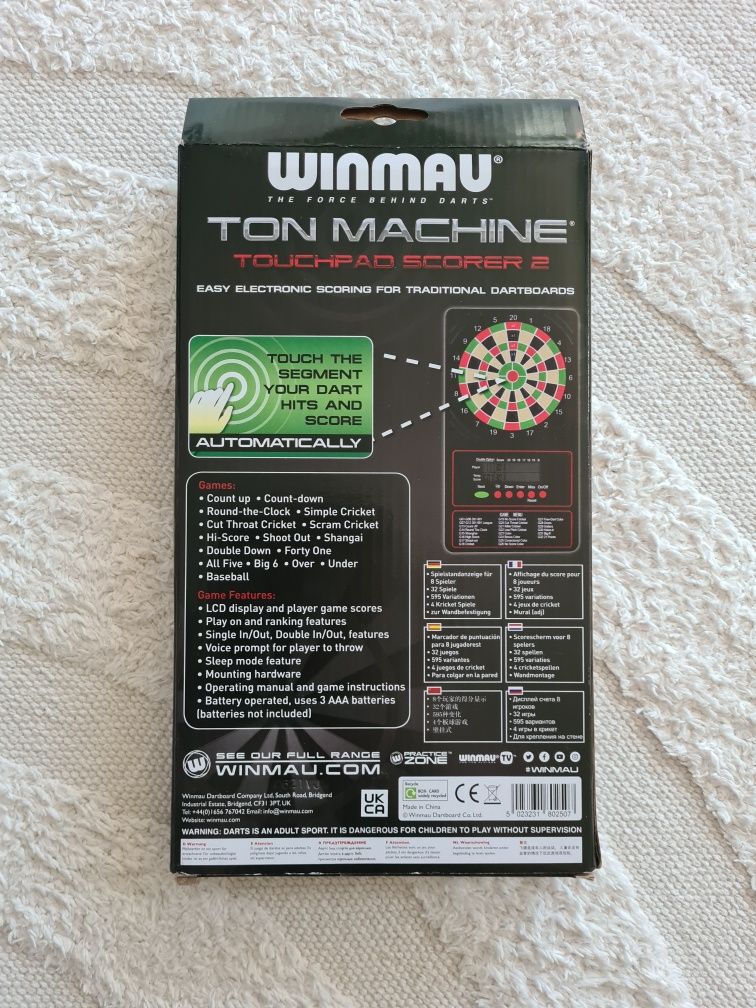 Licznik do darta Winmau Ton Machine touchpad Scorer 2