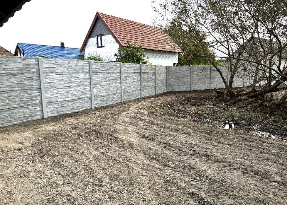 Ogrodzenia panelowe, montaż, ogrodzenia betonowe