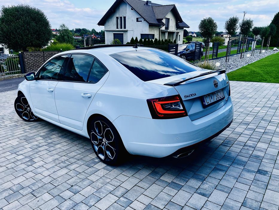 Skoda Octavia 2.0 TSI DSG RS 245, hak, pierwszy właś. , salon Polska