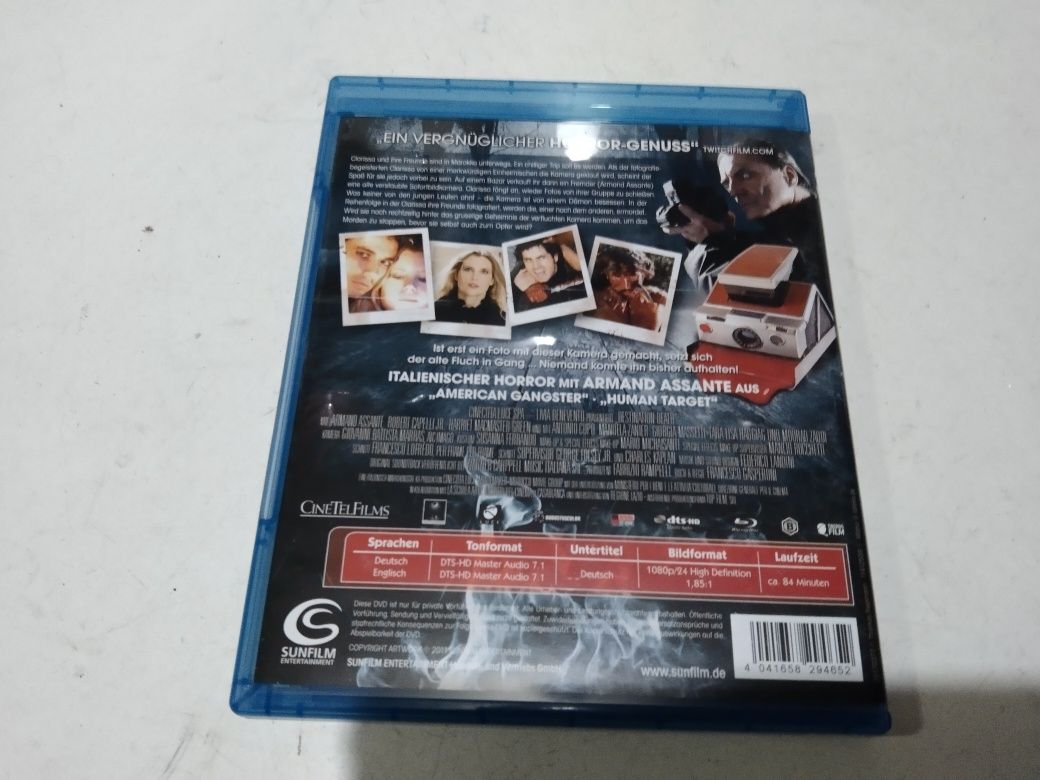 Filmy CD blu-ray paket 3 szt Horror jak nowe