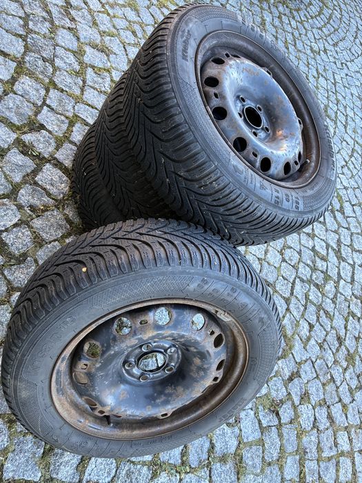 Komplet kol zimowych 185/60/15 Skoda Fabia 3 VW Seat