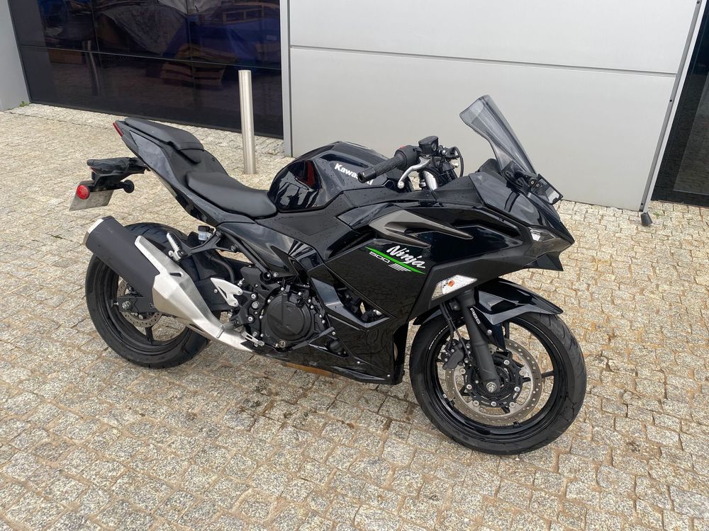 Kawasaki Ninja 500 A2  uszkodzony silnik