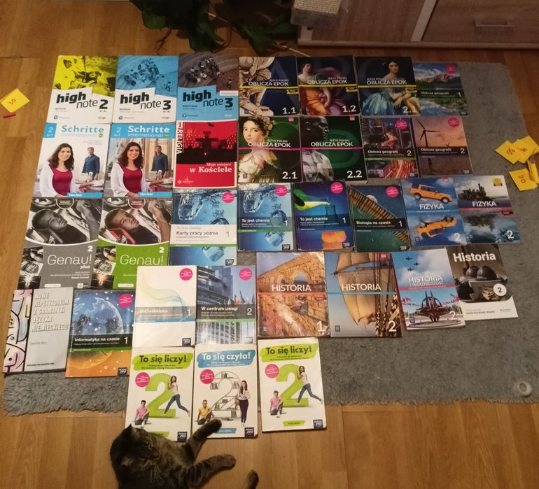 Książki do liceum, technikum, zawodówki.