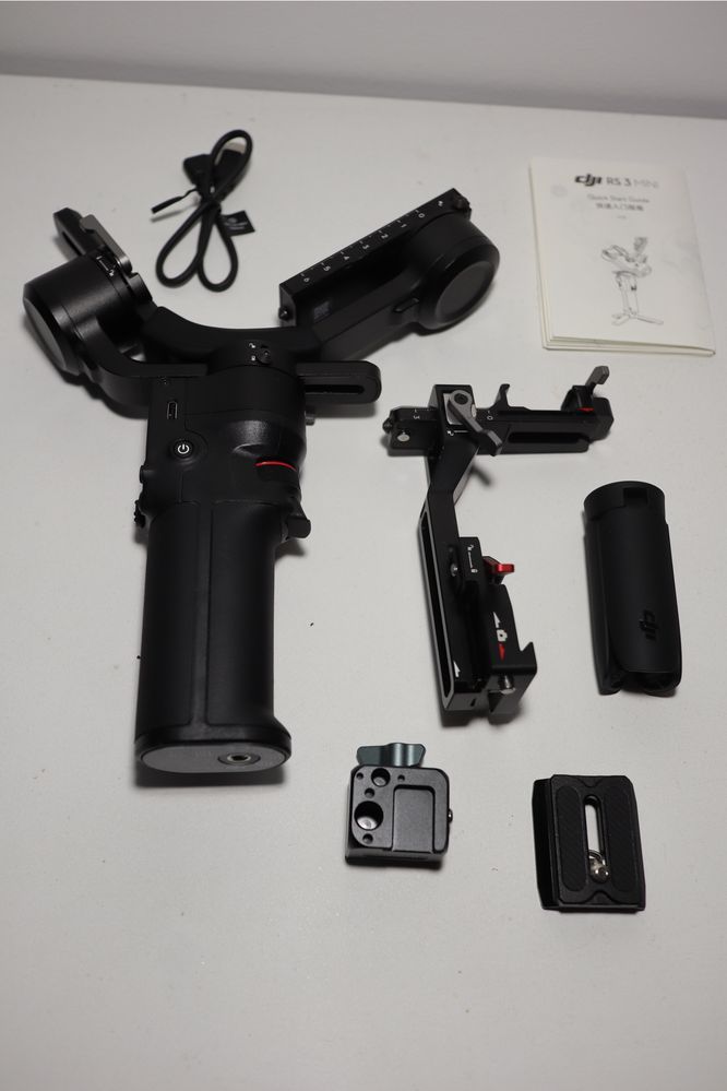 DJI Ronin RS3 Mini - Gimbal Estab. Prof. (Como Novo) + Clamp 3025