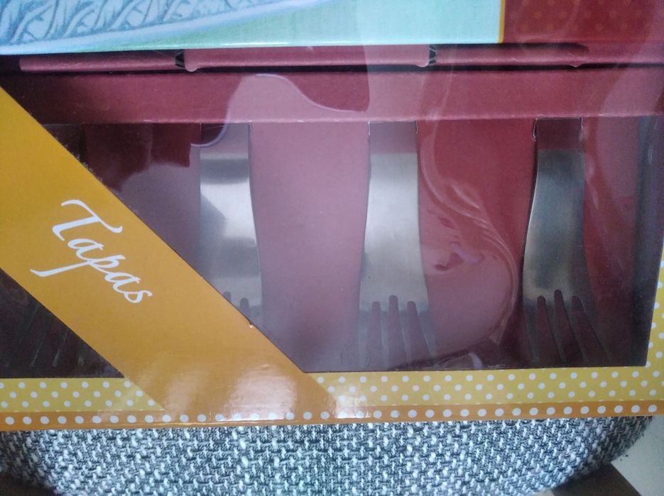 Książka kucharska przystawki zestaw prezentowy tapas książka i widelcz