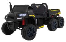 Autko Farmer Truck dla 2 dzieci Czarny