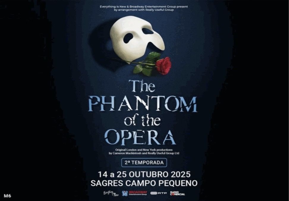 Bilhetes Fantasma da Ópera