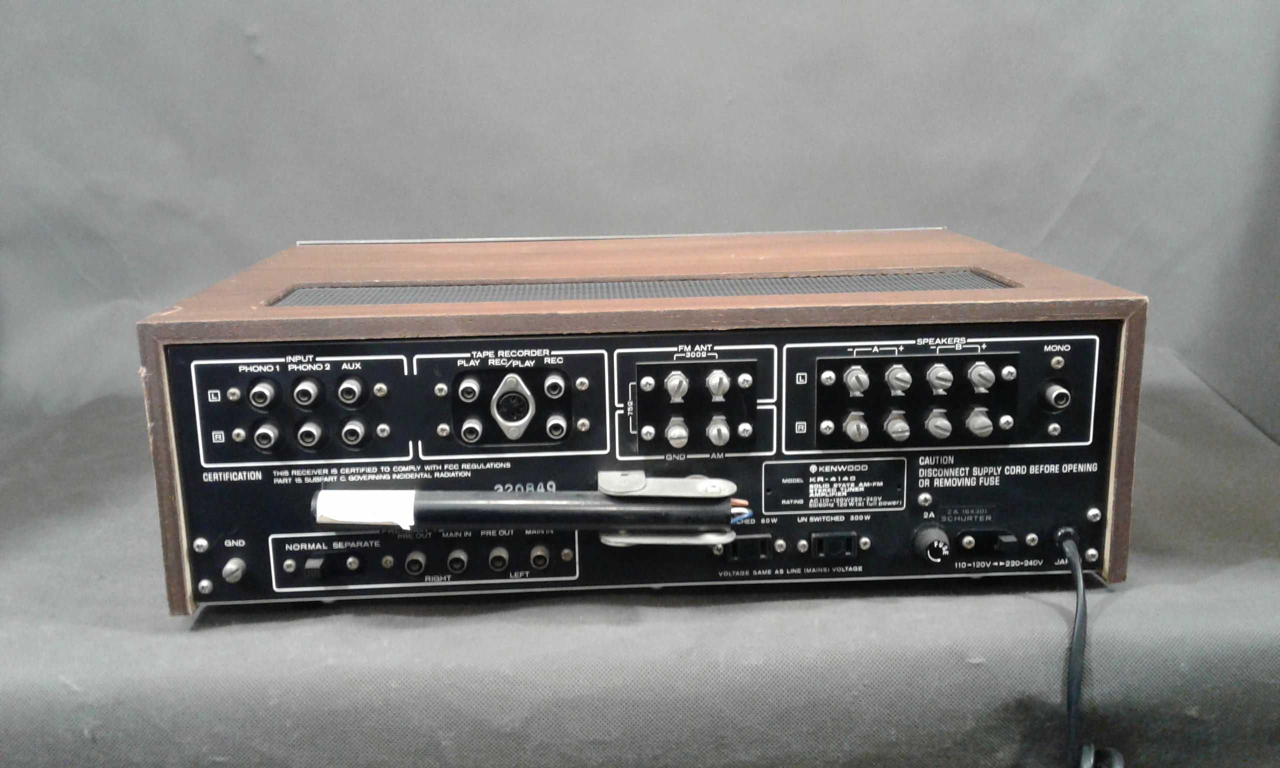 KENWOOD KR-4140,amplituner stereo vintage