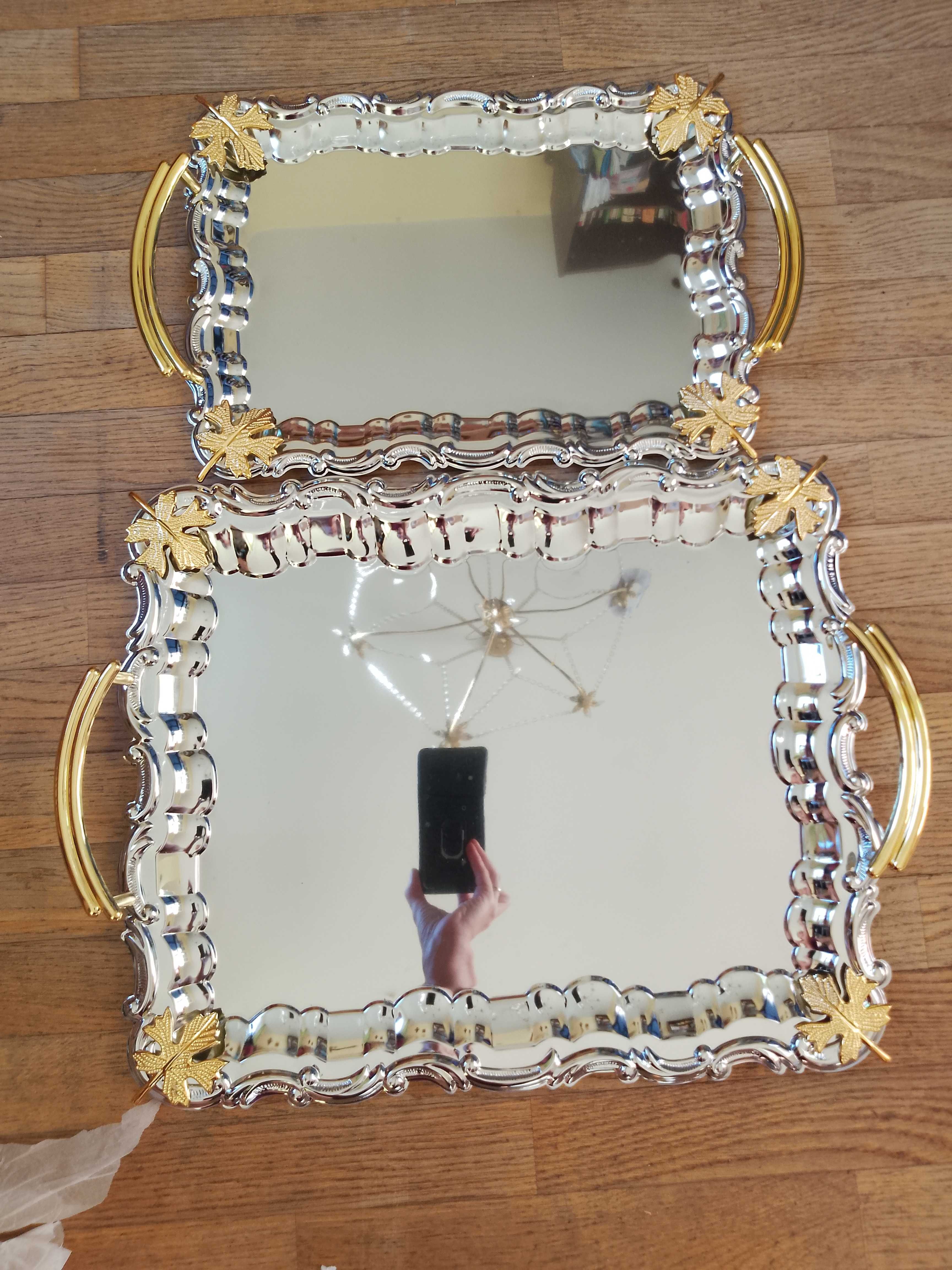 Nowe eleganckie tacki styl Vintage