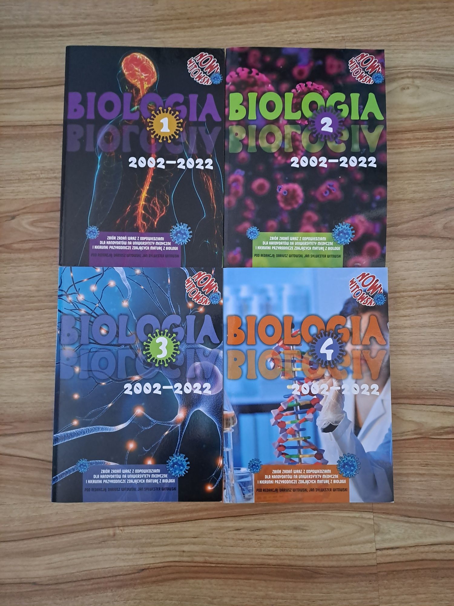 Zbiory zadań witowski, biologia, chemia