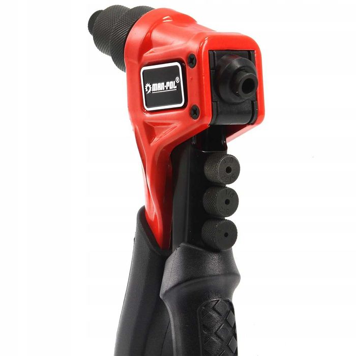 Професійний ручний заклепочник 2,4-4,8мм зі змінними насадками Mar-Pol