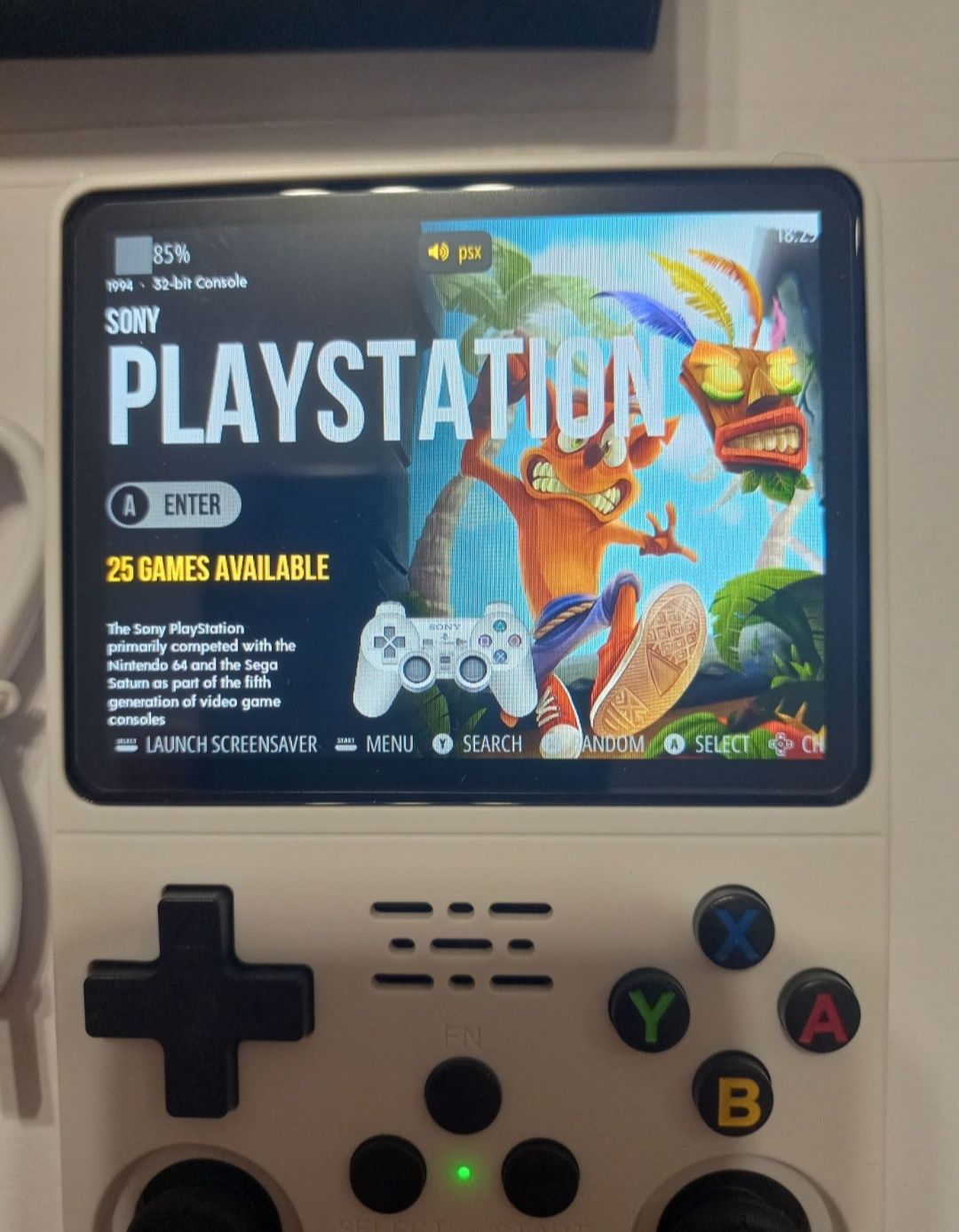 Konsola R36S ArkOS 2.0 oryginał nie emuelec 64Gb 15634 gier PSX NES