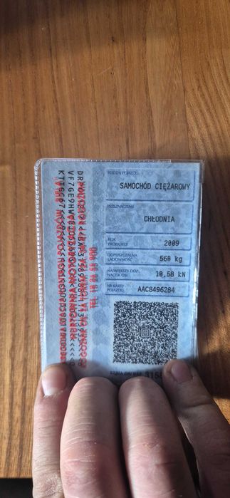 Samochód Citroën Berlingo Chłodnia 2009r