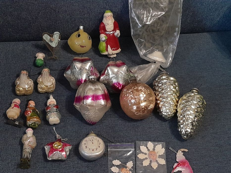 Елочные игрушки ссср