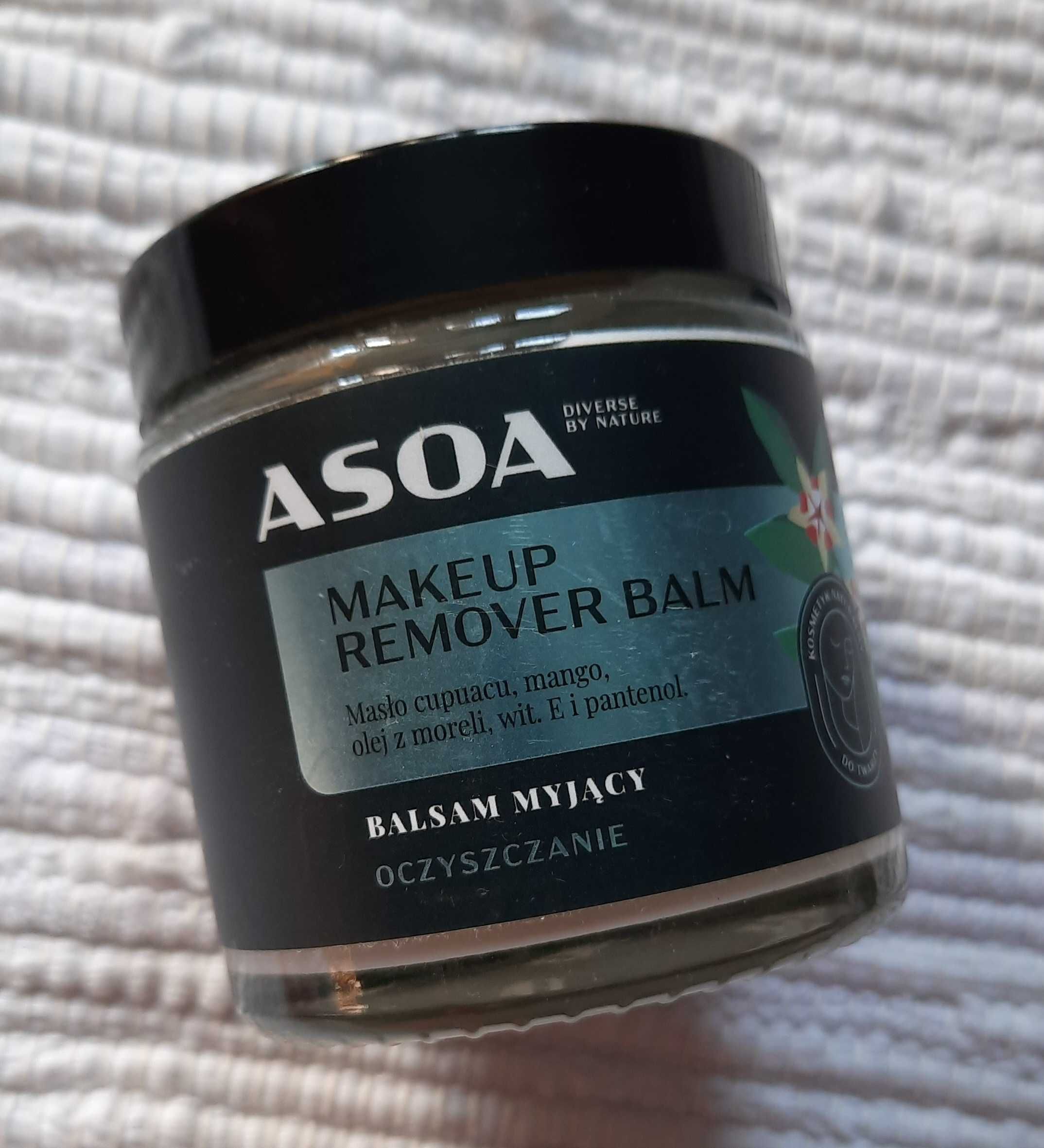 ASOA Makeup Remover Balm Balsam Myjący oczyszczanie, 120 ml
