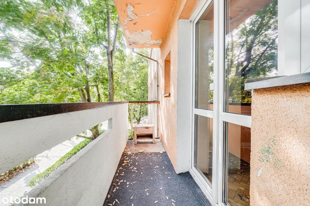 3-pokojowe mieszkanie z balkonem do remontu | Powstańców Śląskich