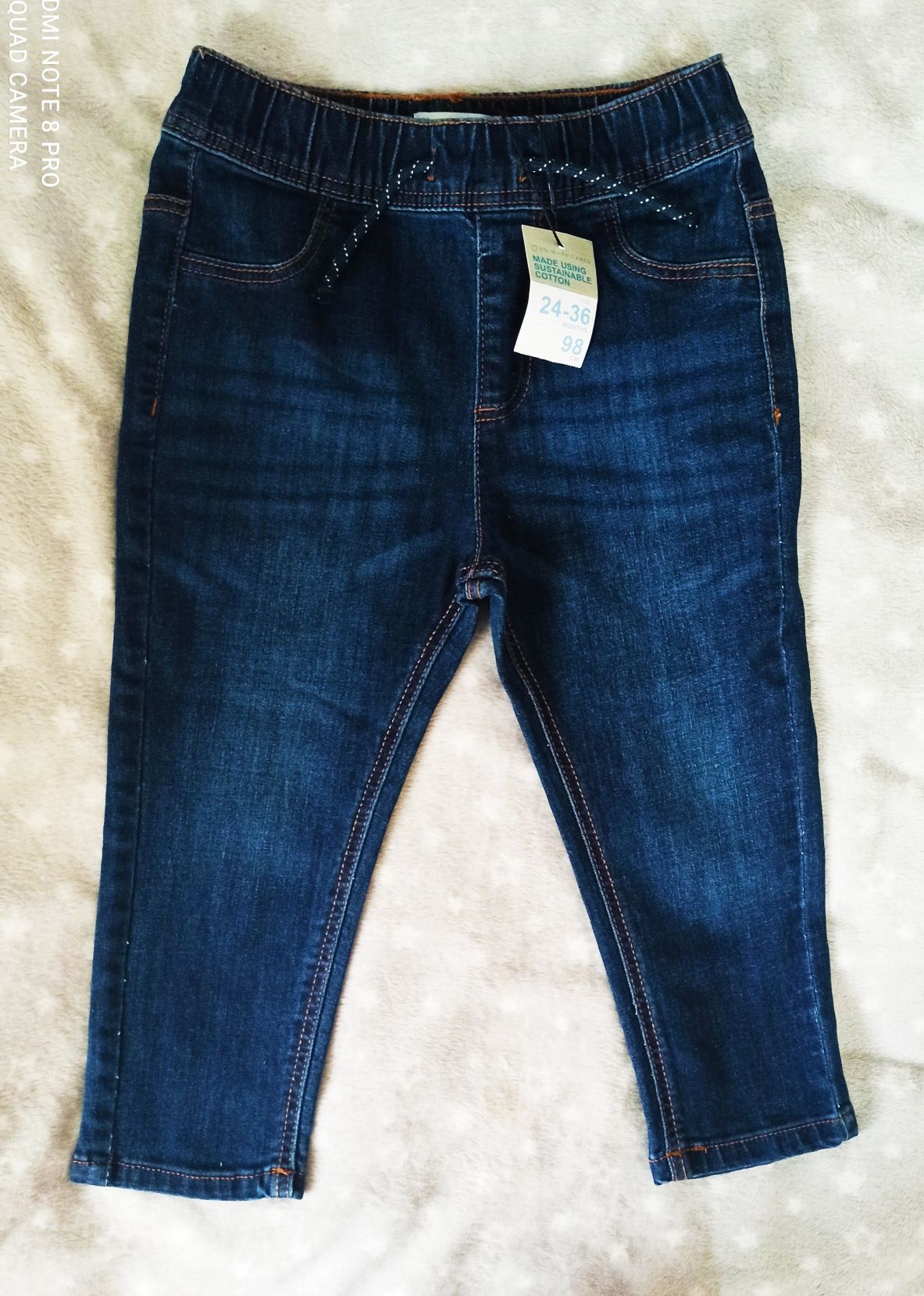 Spodnie jeansowe dla chlopca 98 Primark