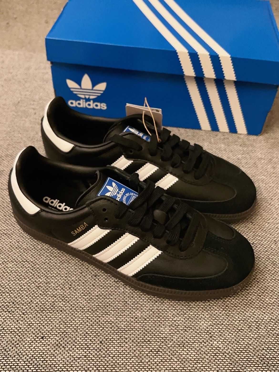 Adidas Samba OG Black White Gum 38