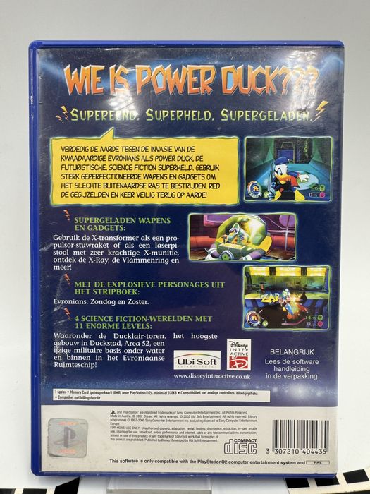 Disney Power Duck Ps2 Gwarancja