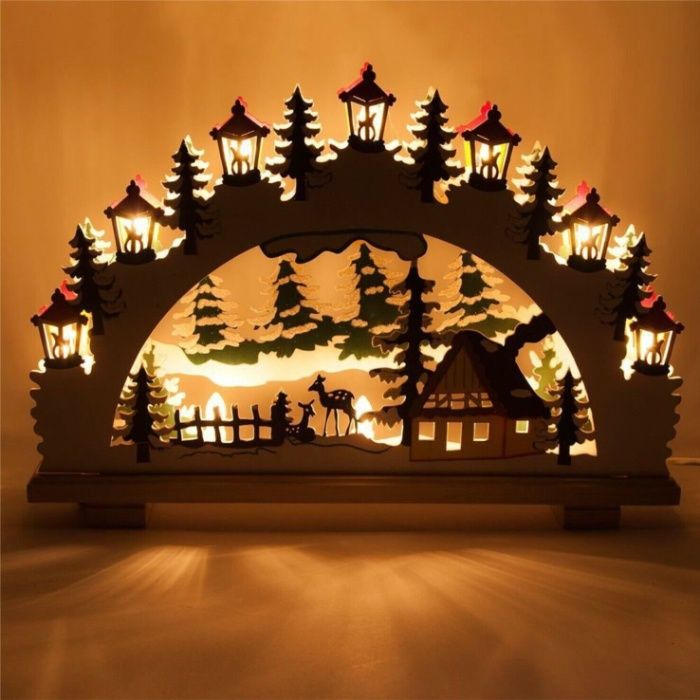 100 Ficheiros decorações de natal para máquinas a laser ,CNC, mdf