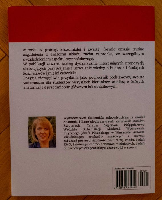 Anatomia układu ruchu człowieka Ida Wiszomirska III wyd. 2024