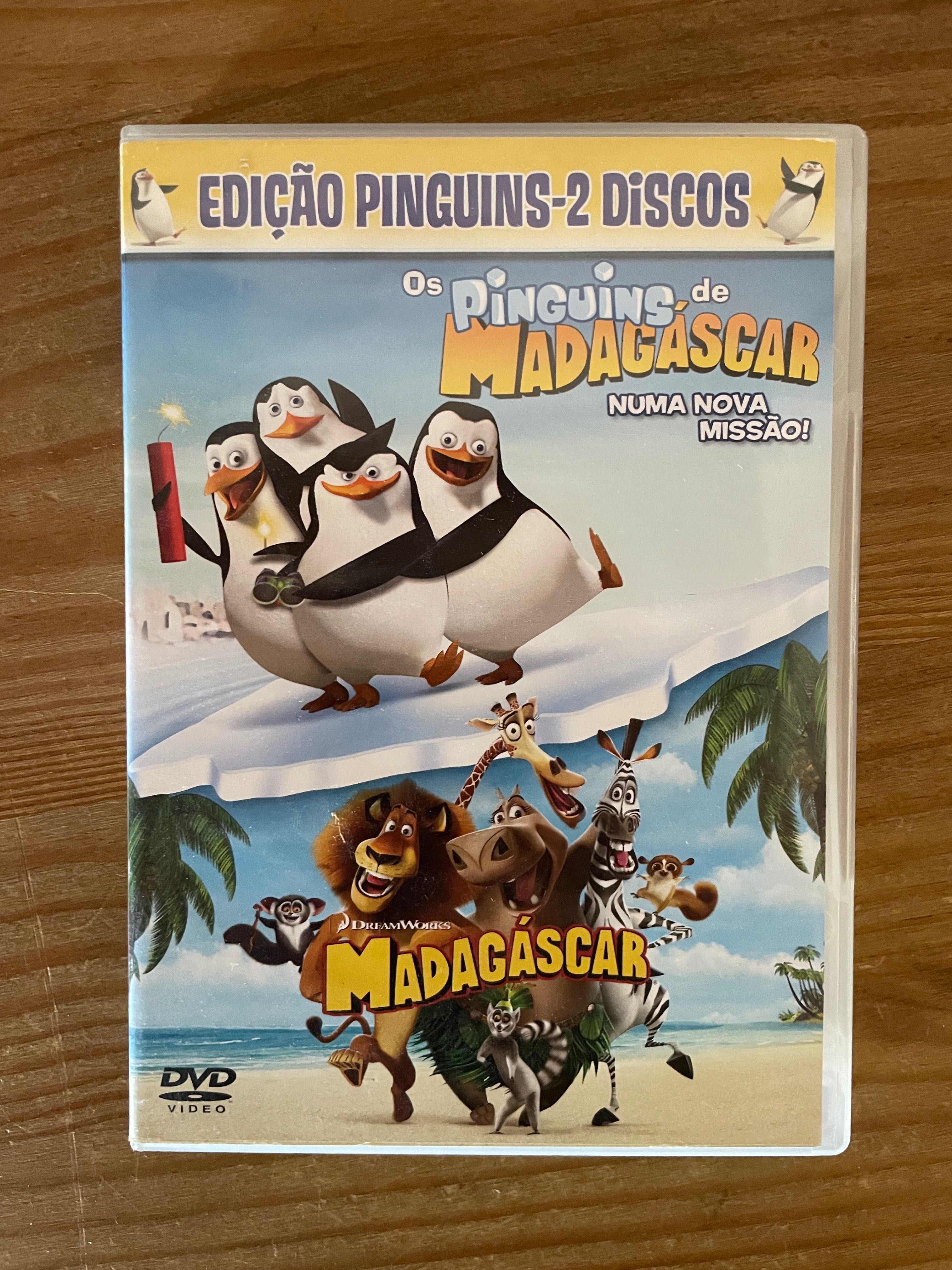 DVD Os Pinguins de Madagáscar (portes grátis)
